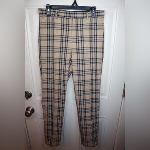 H&M Skinny Fit Plaid Pants Chinos Men’s SZ 29